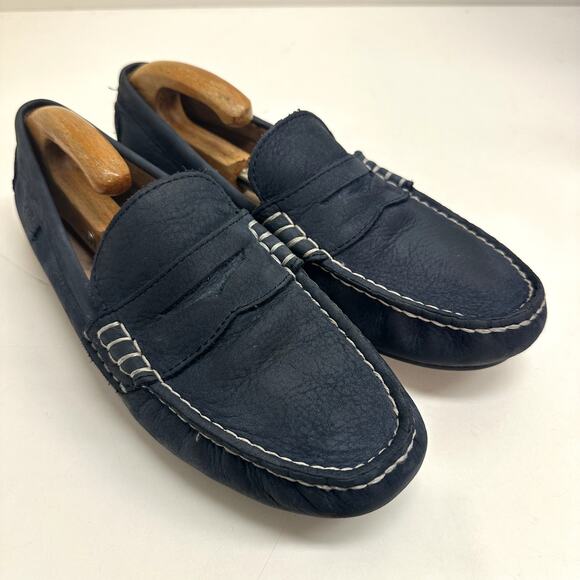 Polo by Ralph Lauren Navy Loafers - Picture 3 of 12